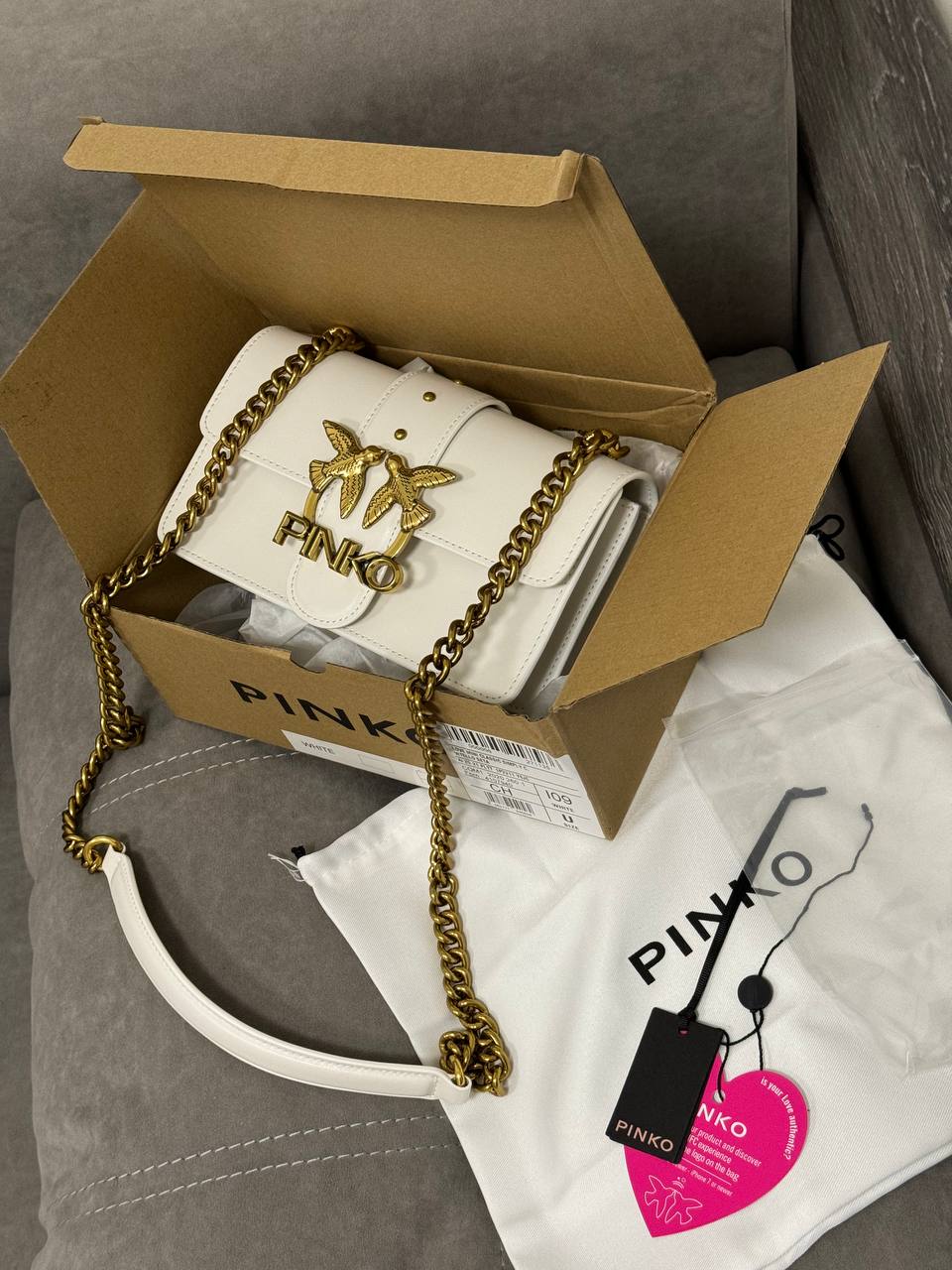 Pinko White Gold