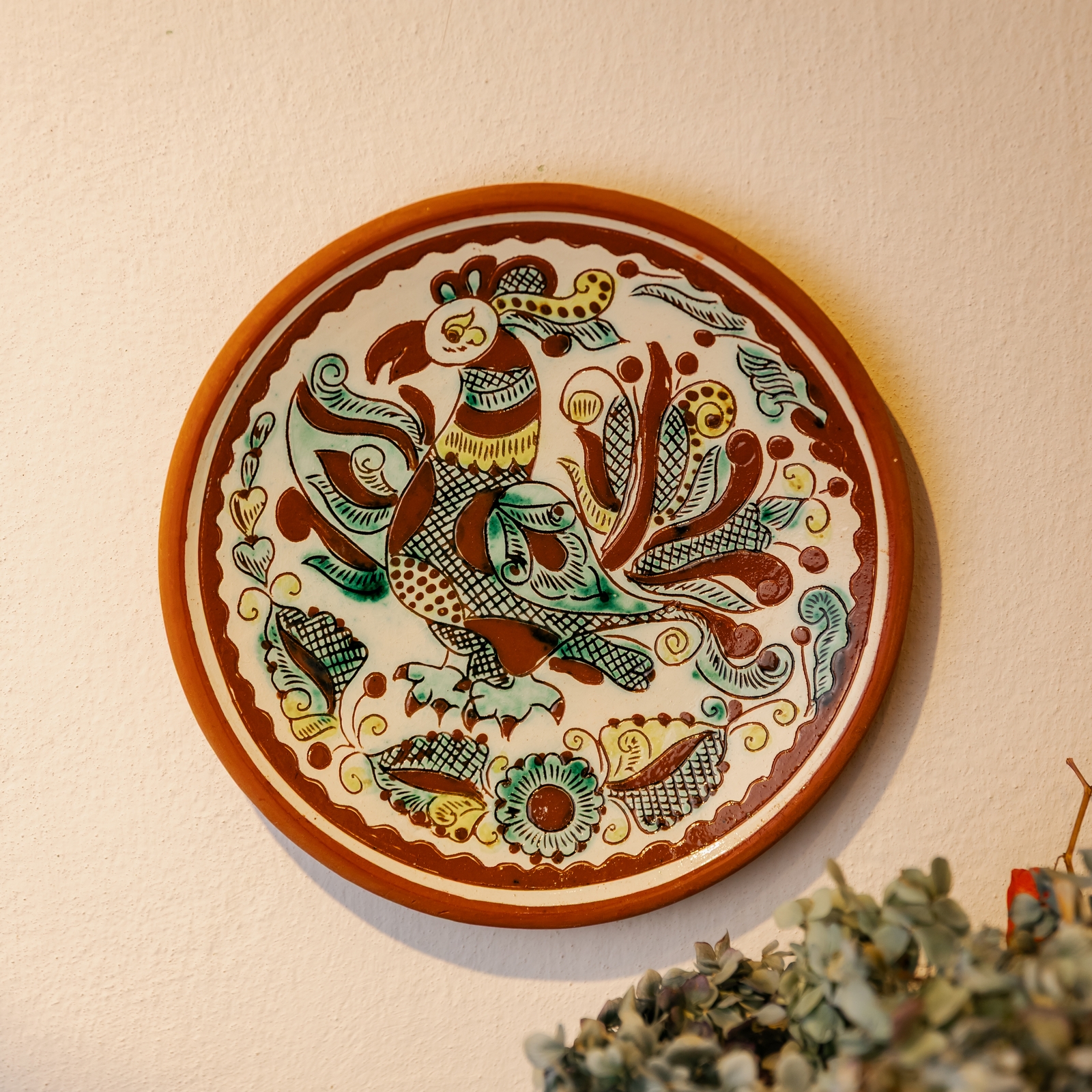 Таріль на стіну "Півень", 27 см