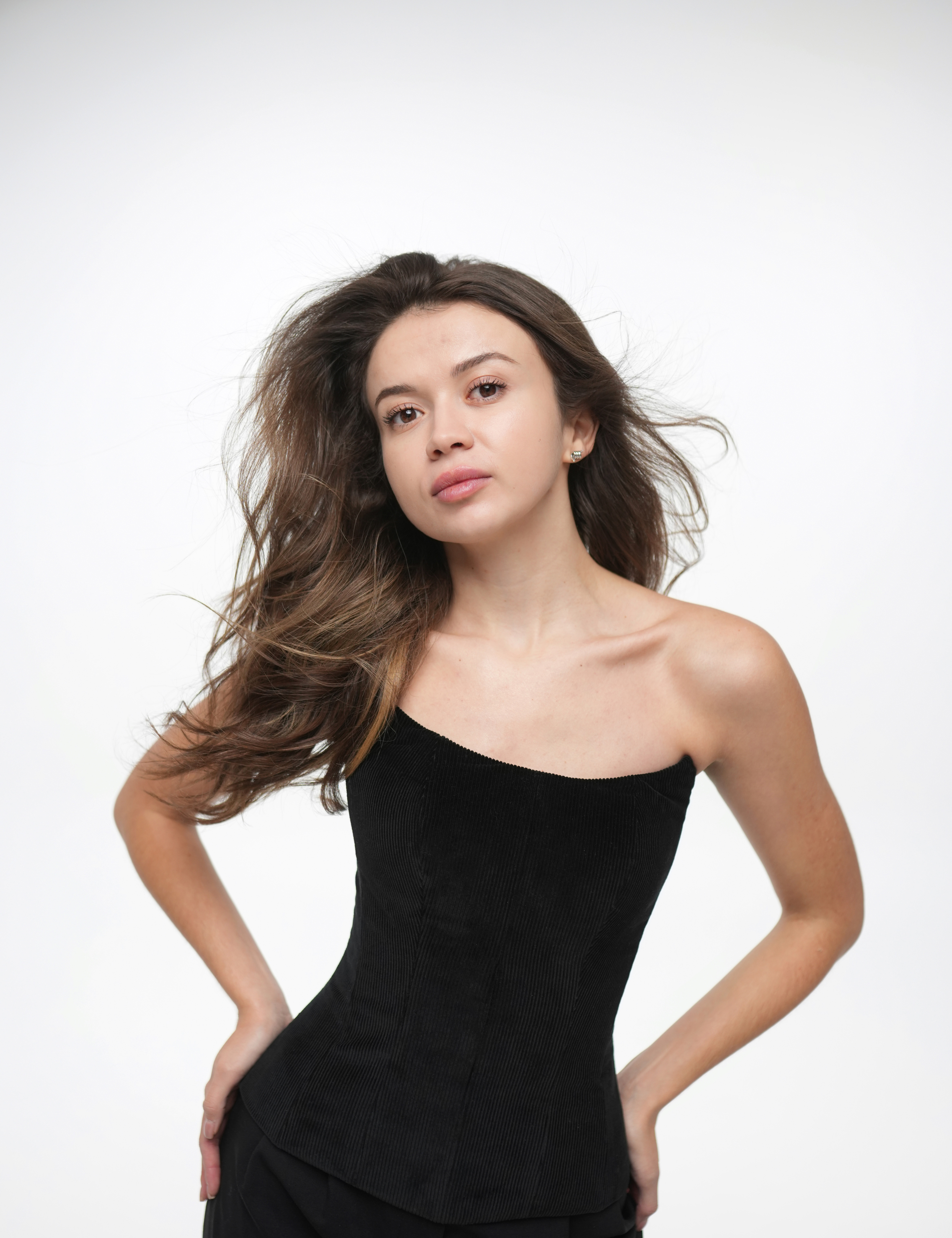 Velvet corset