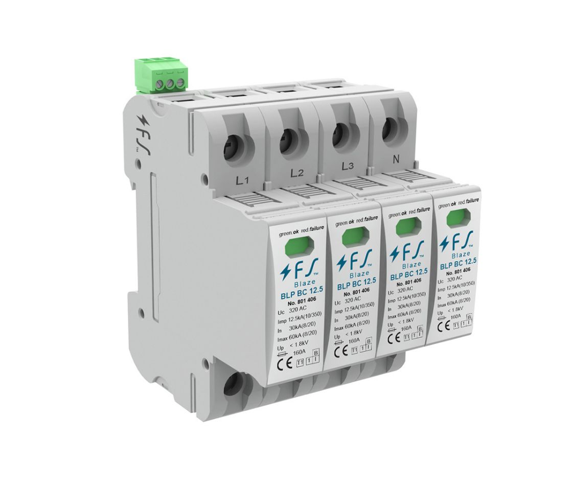 Пристрій захисту від імпульсних перенапруг BLP BC-12,5 V/4