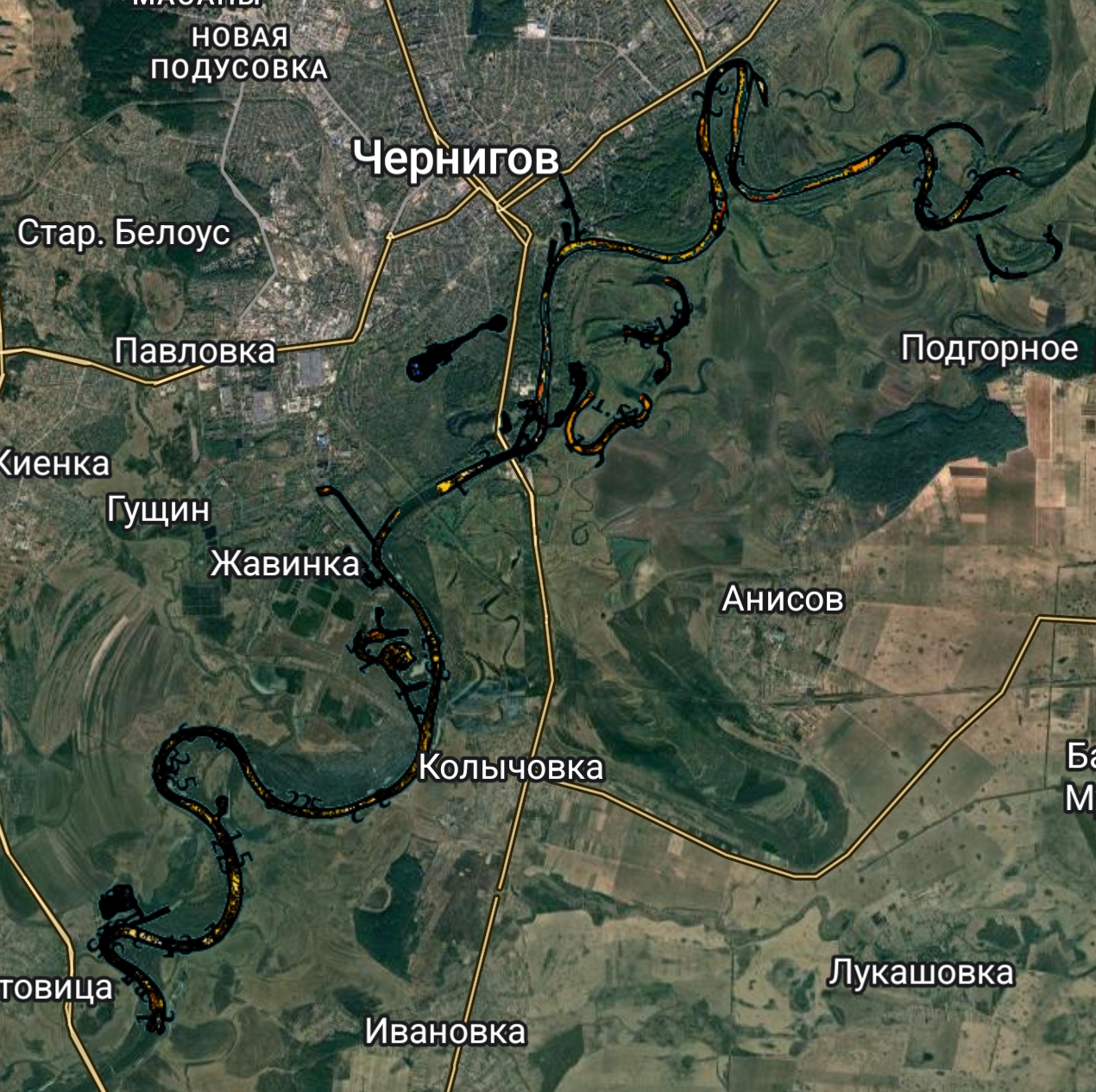 Річка Десна (м. Чернігів) 