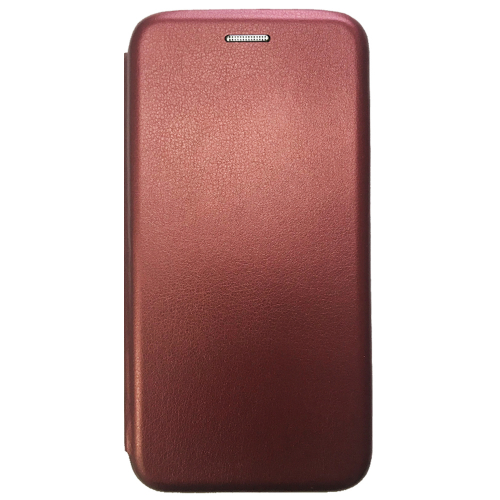 Чохол-книжка Level for iPhone XR Marsala