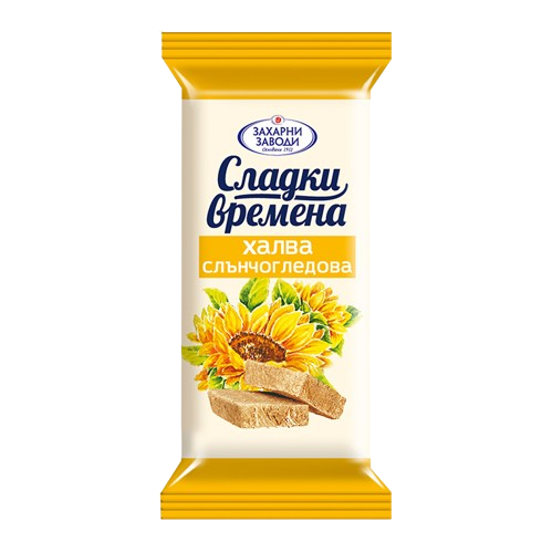 🇧🇬 "Zaharni Zavodi" Turrón de semilla de girasol mini, 30 g, 48 un.