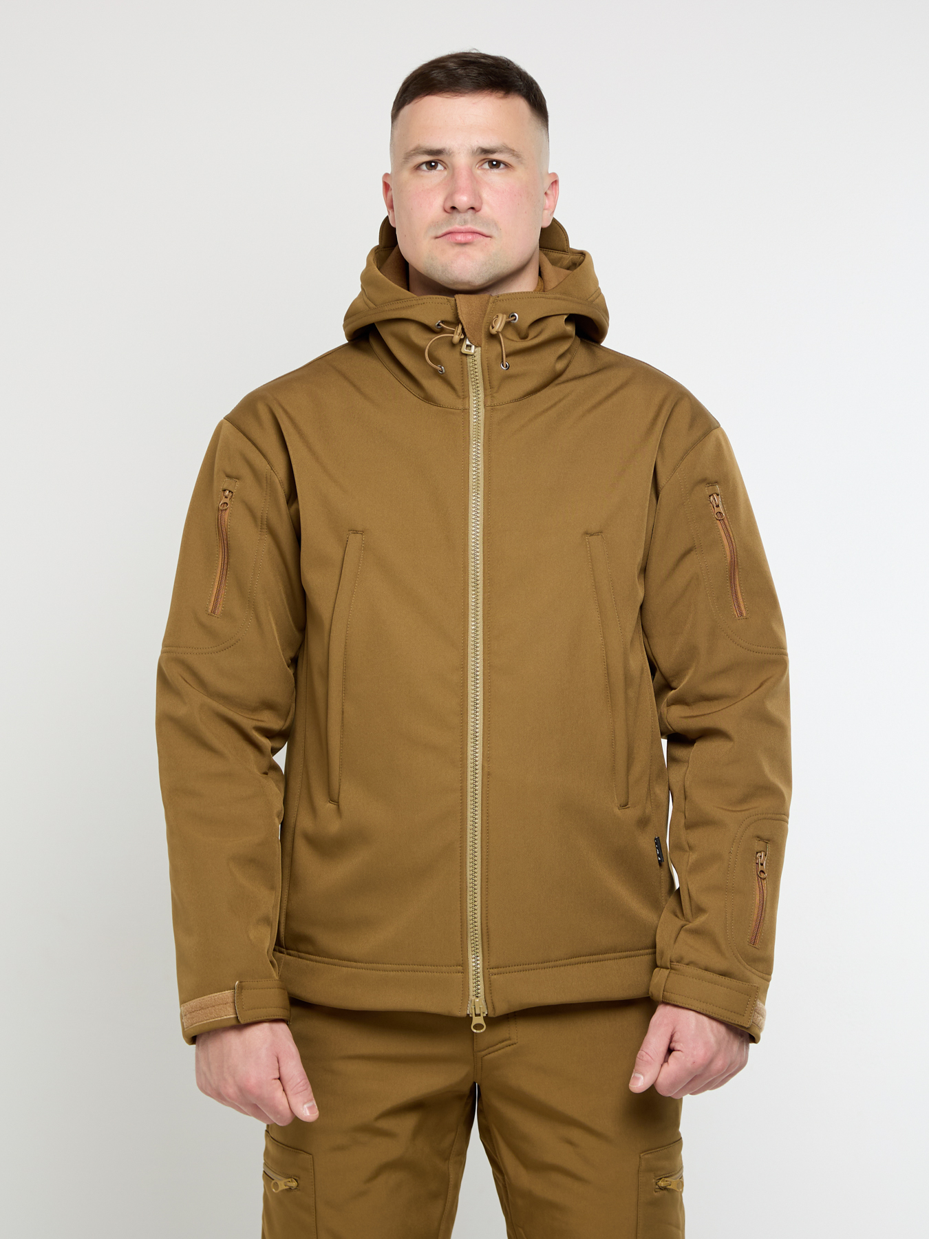 Куртка чоловіча UKM Softshell койот