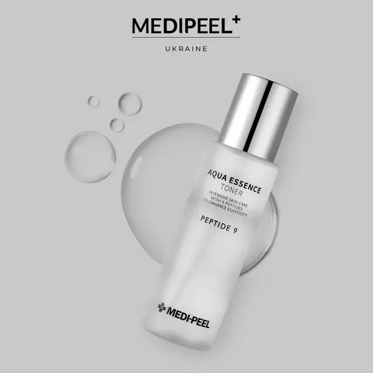 Тонер для обличчя зволожувальний з пептидами Medi-Peel Aqua Essence Peptide 9 Toner 250ml