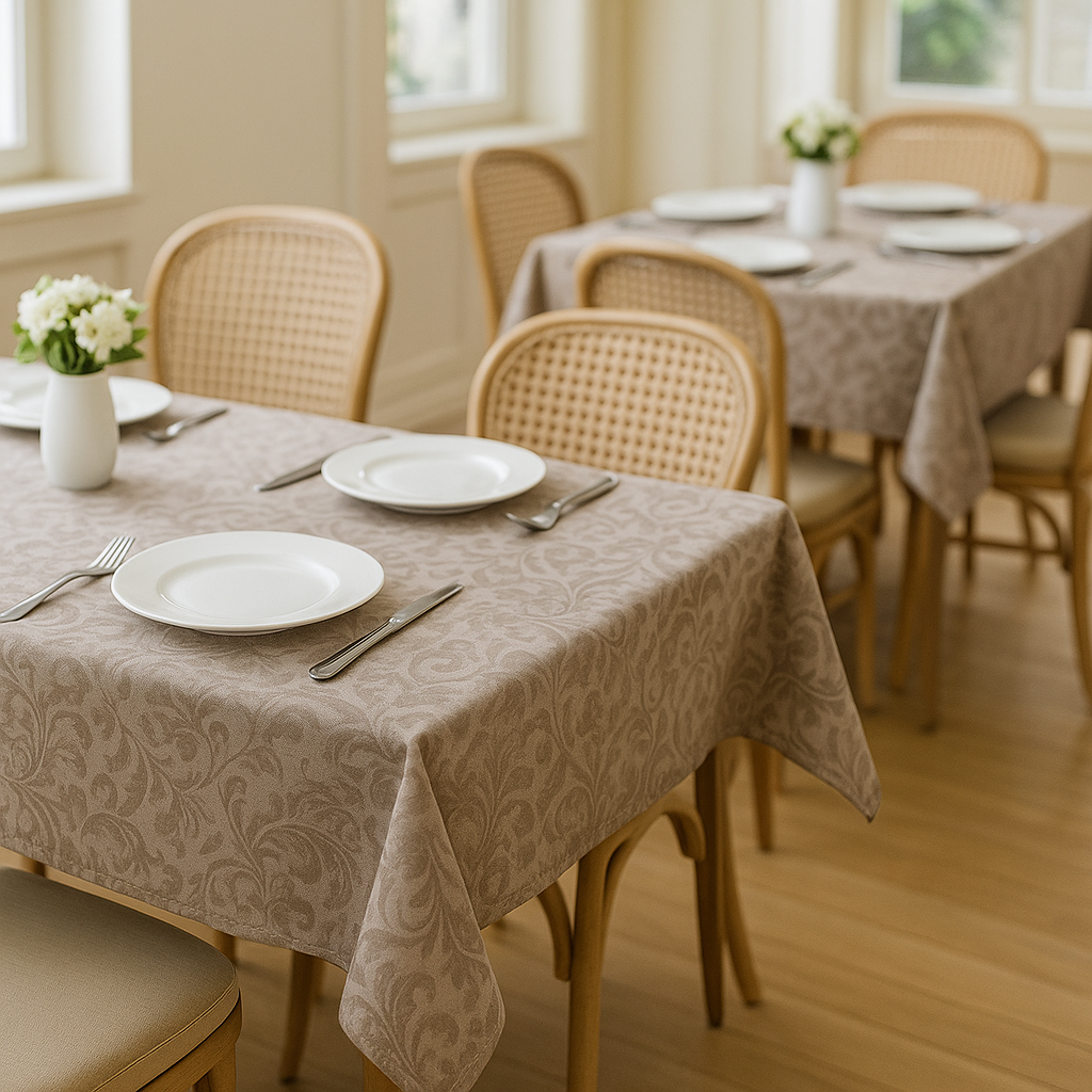 Скатертина для ресторану, кафе "Бежевий "