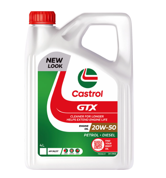 GTX 20W-50 4 Litre
