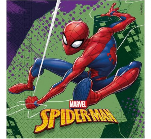 Серветки Spiderman 20шт