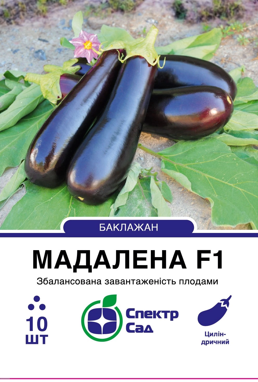 Баклажан Мадалена F1, 10 шт