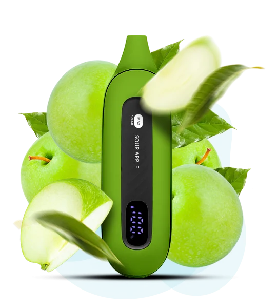 FLONQ MAX SMART 12000 Sour Apple (Кисле Яблуко)