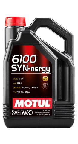 Моторна олива Motul 6100 SYN-NERGY 5W-30, 4л.