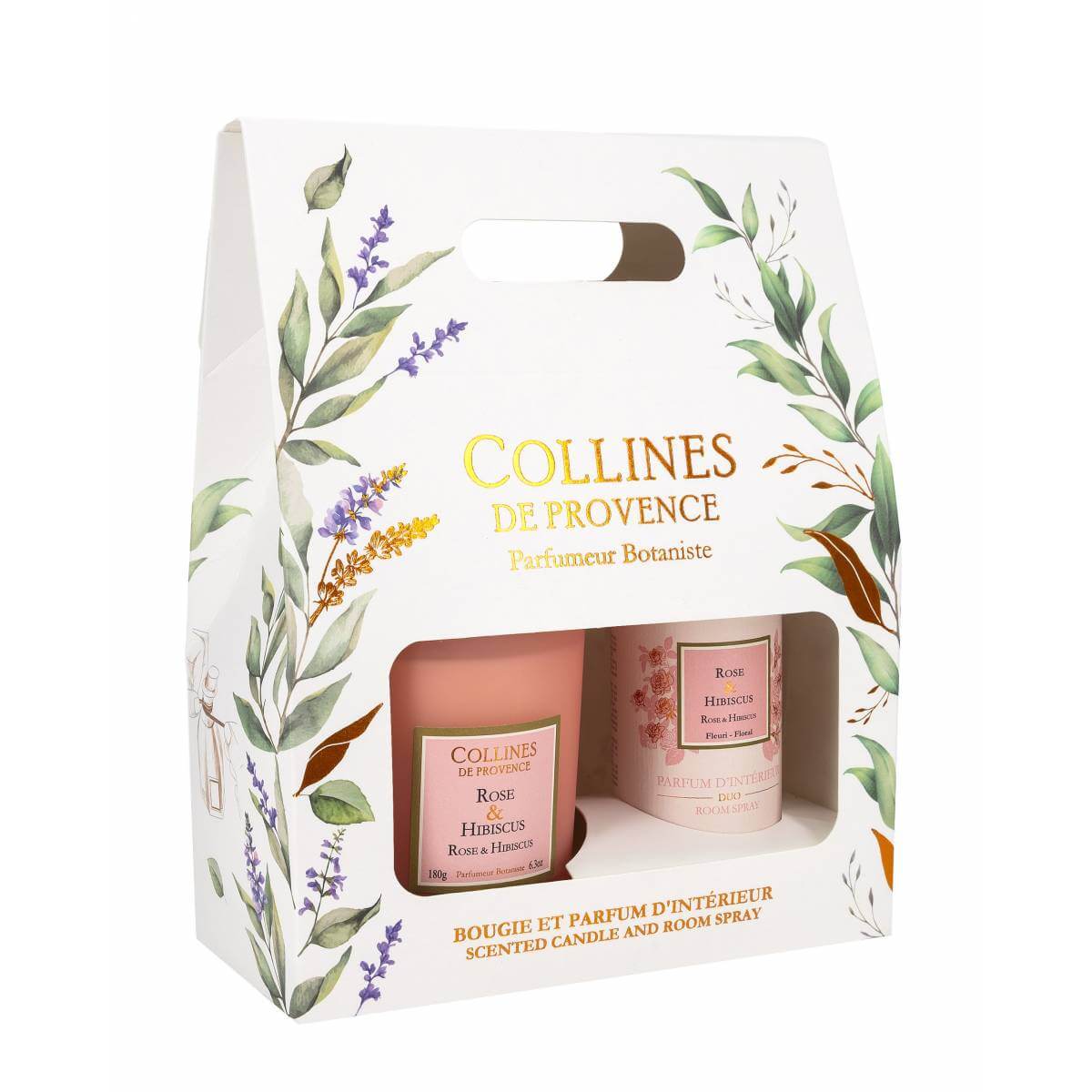 Collines de Provence Подарунковий набір Троянда і Гібіскус