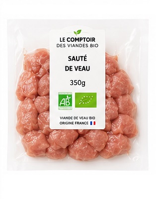 SAUTÉ DE VEAU BIO SOUS VIDE (1x350G)