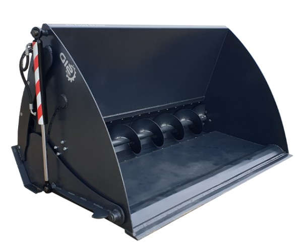 Dosing Bucket with Endless Screw — дозувальний ковш із гвинтовим подаванням