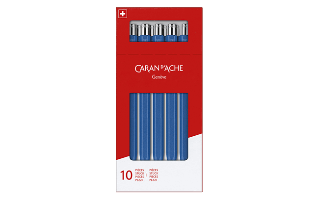 Упаковка з 10 кулькових ручок 849™ COLORMAT-X синього кольору