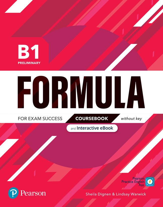 Підручник Formula B1 Preliminary Coursebook +Digital Resources -key