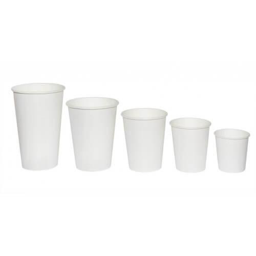 Стакан 110 мл паперовий білий, упаковка 50 шт
