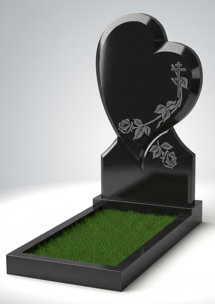 Серце з трояндами