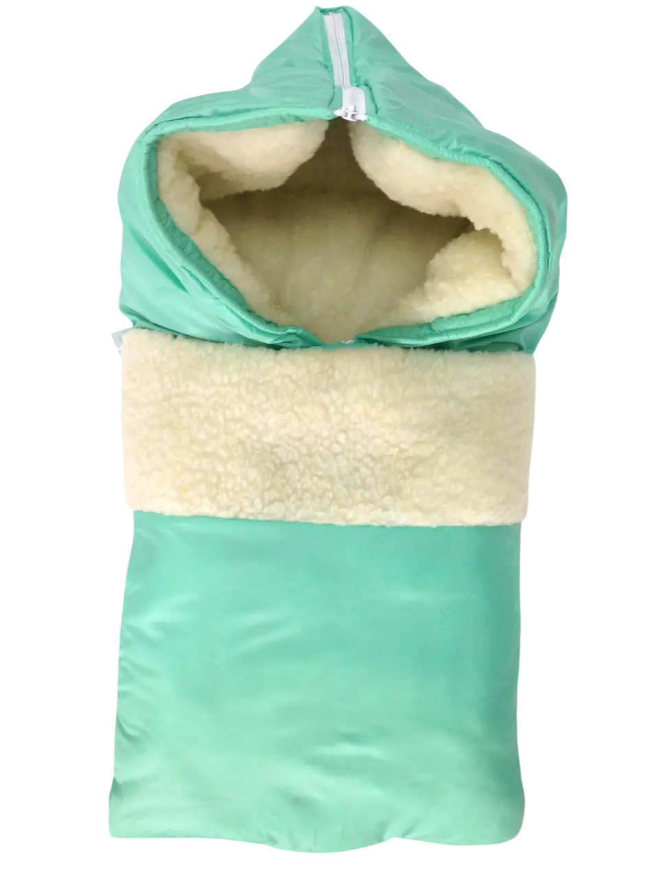 Конверт-одіяло в коляску салатовий