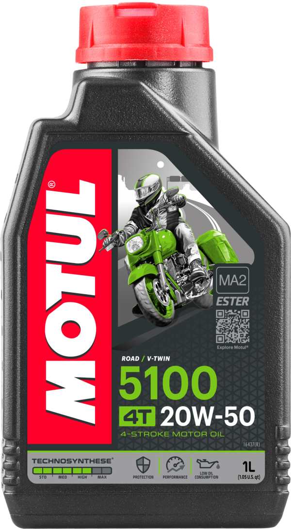 Масло моторне MOTUL 5100 4T SAE 20W50 (1L)