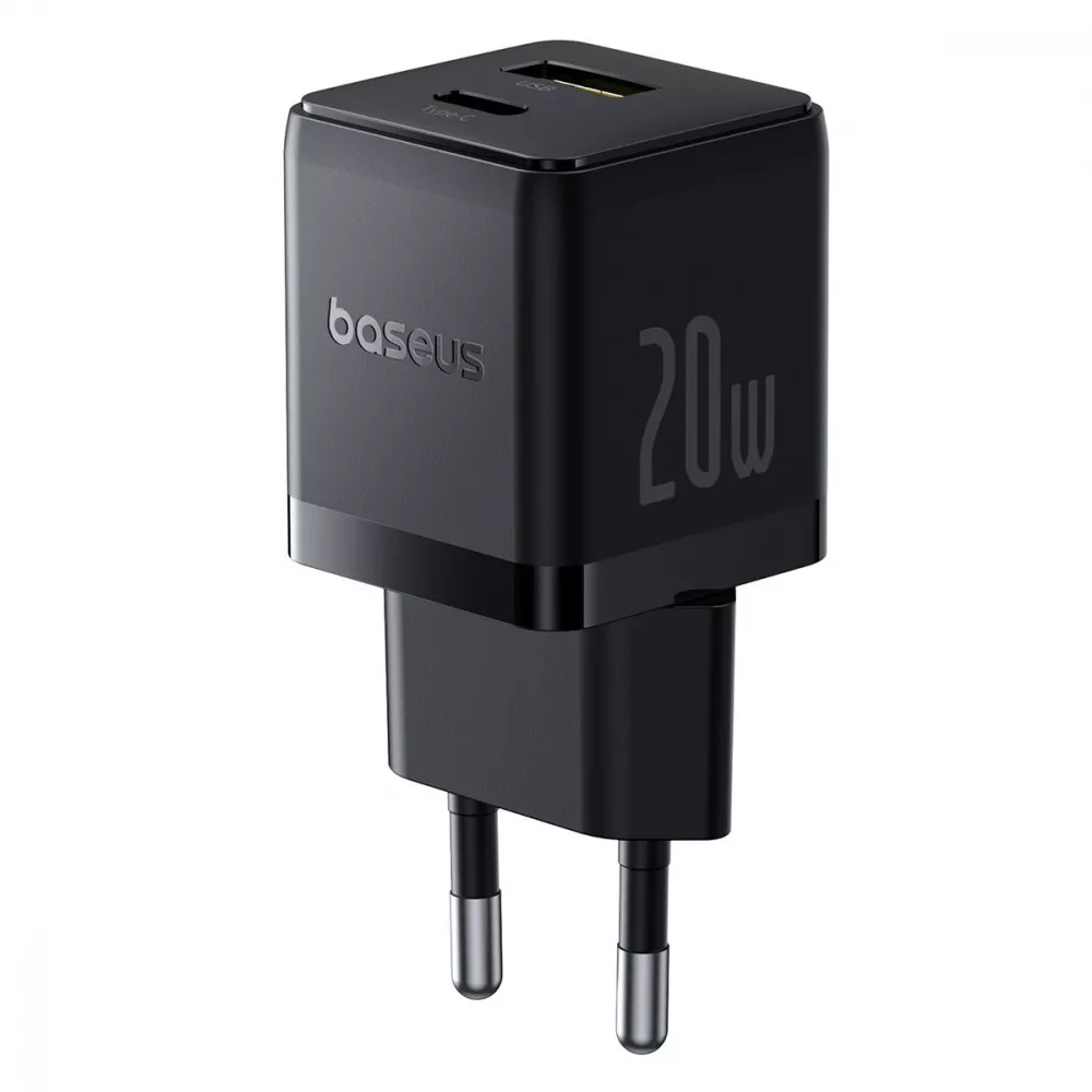 МЗП Baseus Palm Fast Charger Type-C+USB 20W