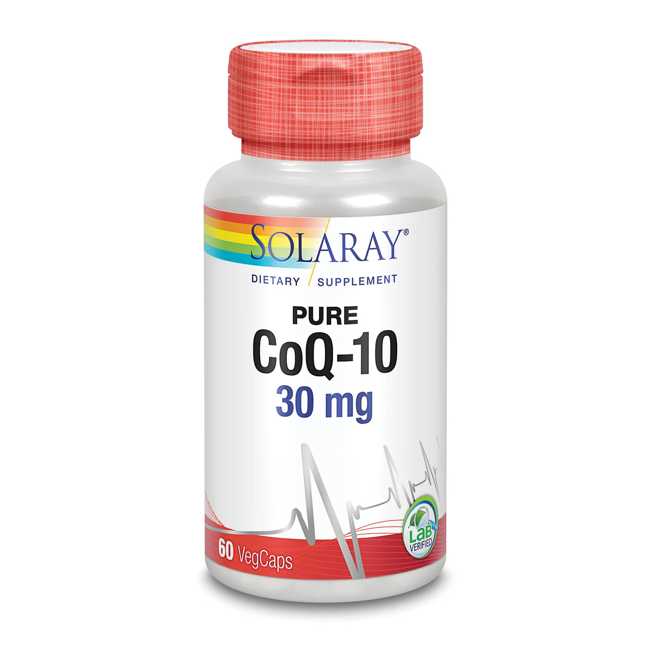 Коензим Q10, Pure CoQ10 30mg - 60 vcaps
