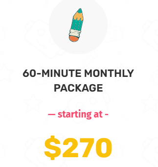 60-MINUTE Monthly Package