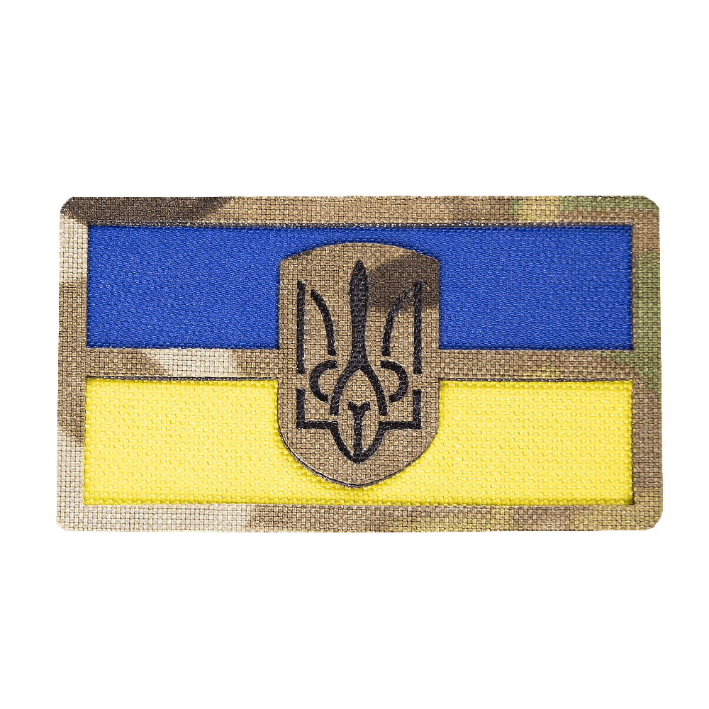 Патч "Прапор+Герб України" від українського бренду "CAMOTEC".