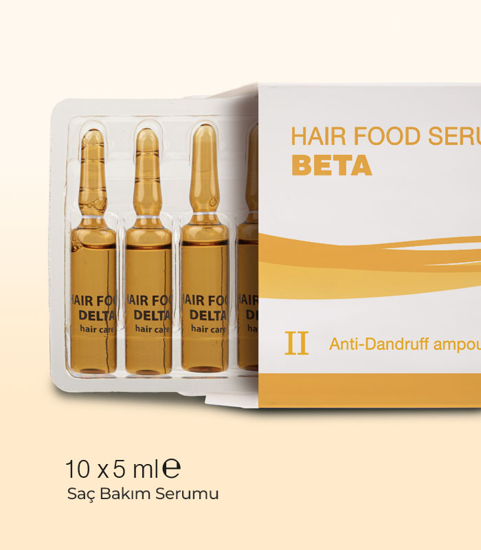 Hairfood Beta Saç Bakım Serumu 10×5 ml – Kepeğe Karşı Etkili