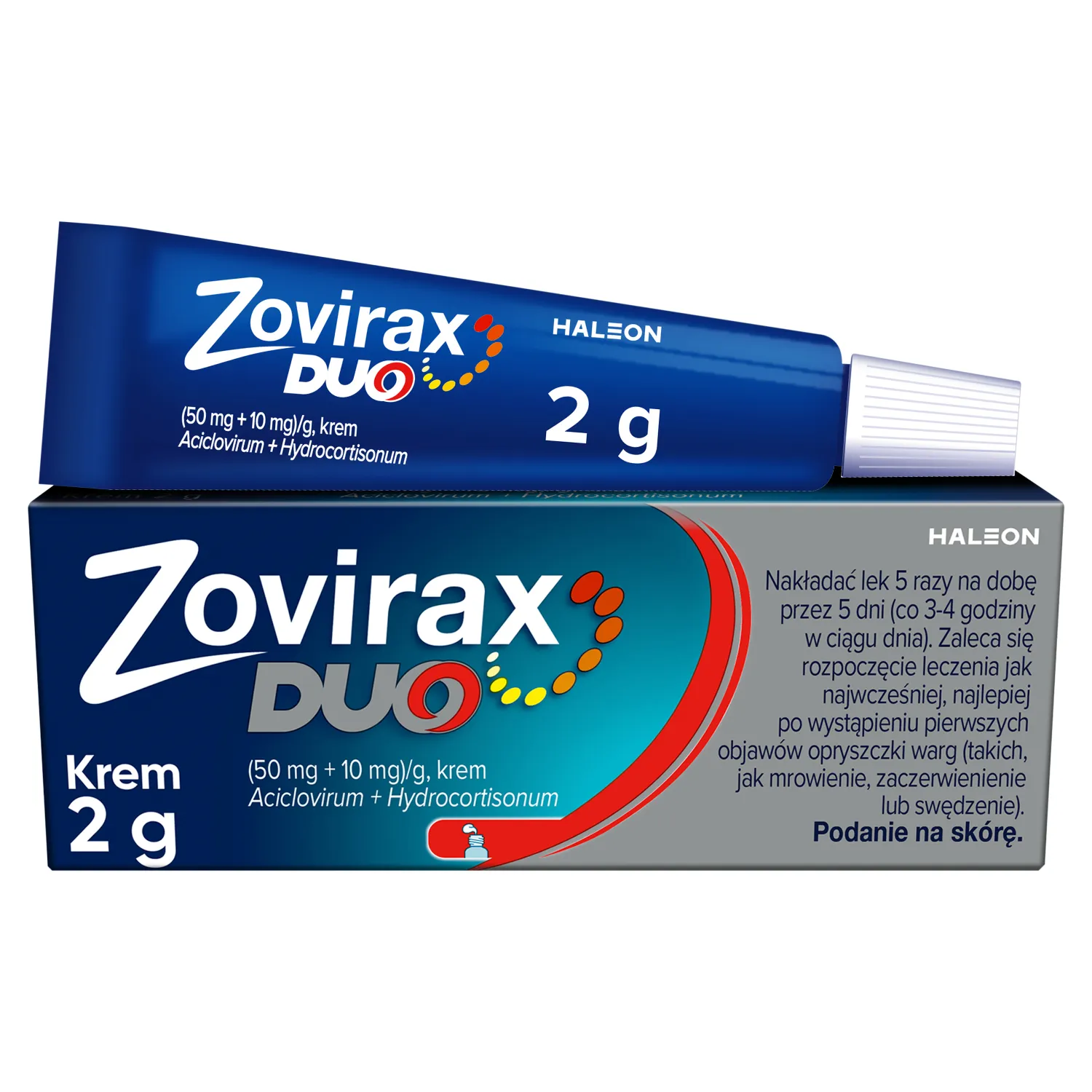 Zovirax Duo крем від герпесу - 2 г