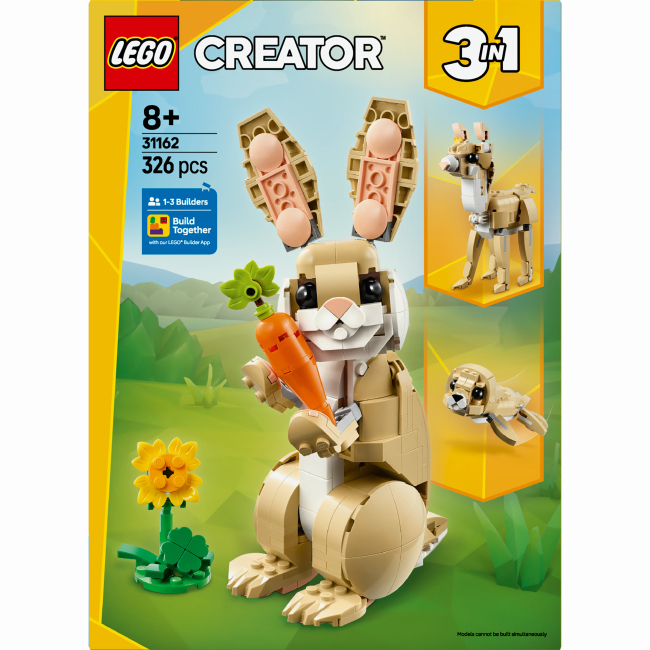 Конструктор LEGO Creator Чарівне кроленя (31162)