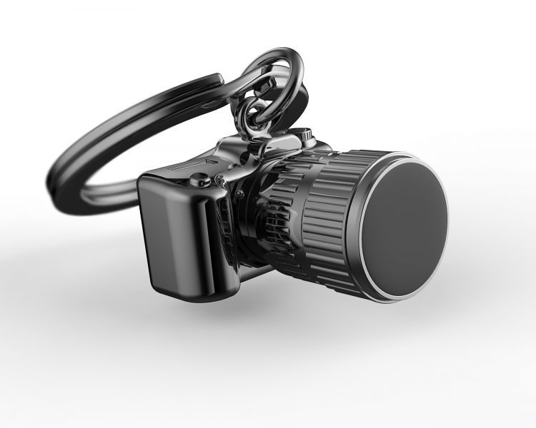 Брелок Metalmorphose Reflex Camera Bullet – стильний металевий аксесуар для ключів