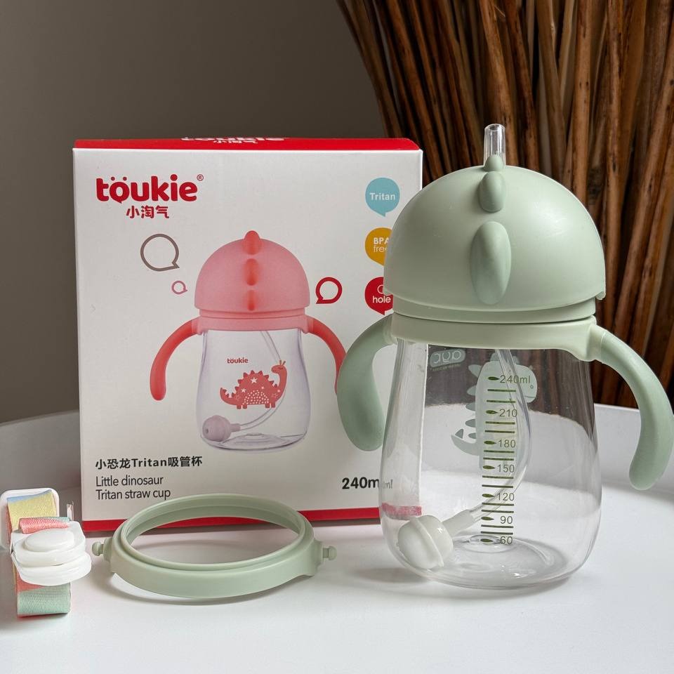 Пляшечка непроливайка "Toukie Dino" 240 мл