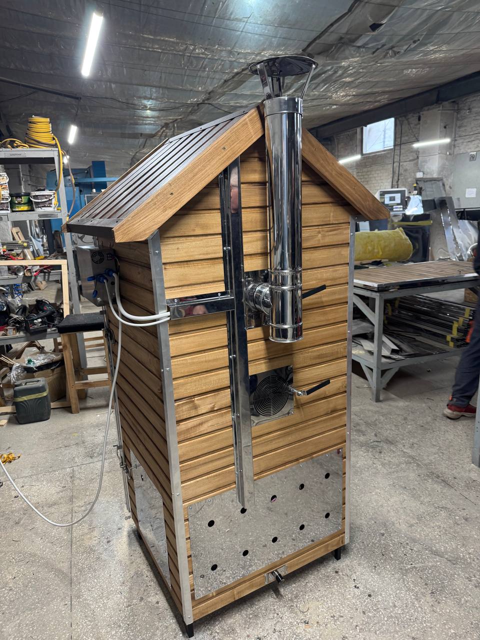 Zestaw komina ze stali nierdzewnej