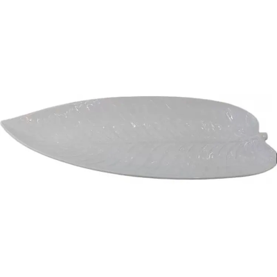 Блюдо LED LEAF FLAT / овал. / 39х10.5 см