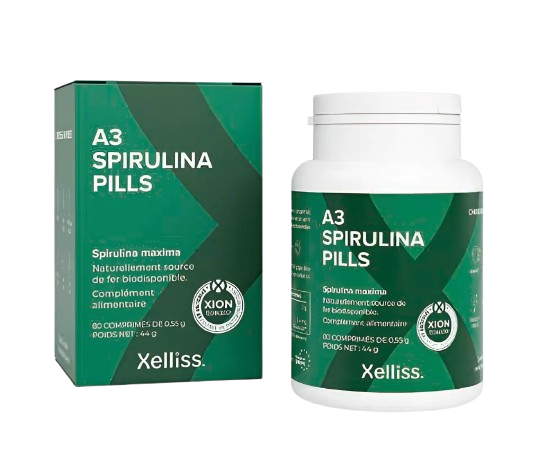 A3 Spirulina - натуральна харчова длбавка зі спіруліною/prírodný výživový doplnok so spirulinou
