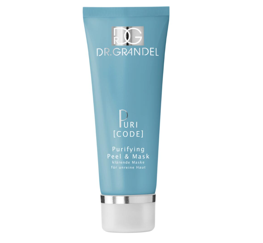 Очищувальна маска-пілінг фітодетокс для забрудненої шкіри Dr. Grandel Puricode Purifying Peel & Mask, 75 мл