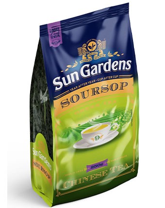 Sun Gardens Чай зелений SourSop 250г, розсипний, дойпак