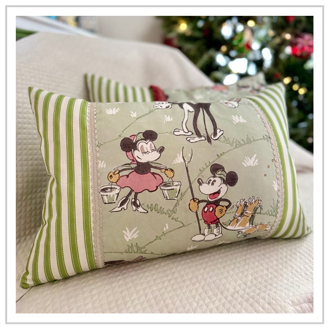 Decorative pillows from Disney collection