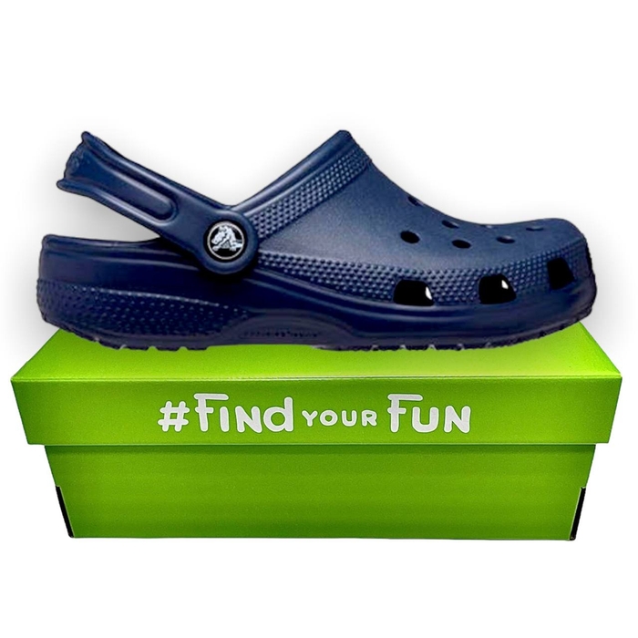 Crocs Classic Clog Navy Сабо Крокси чоловічі / жіночі сині