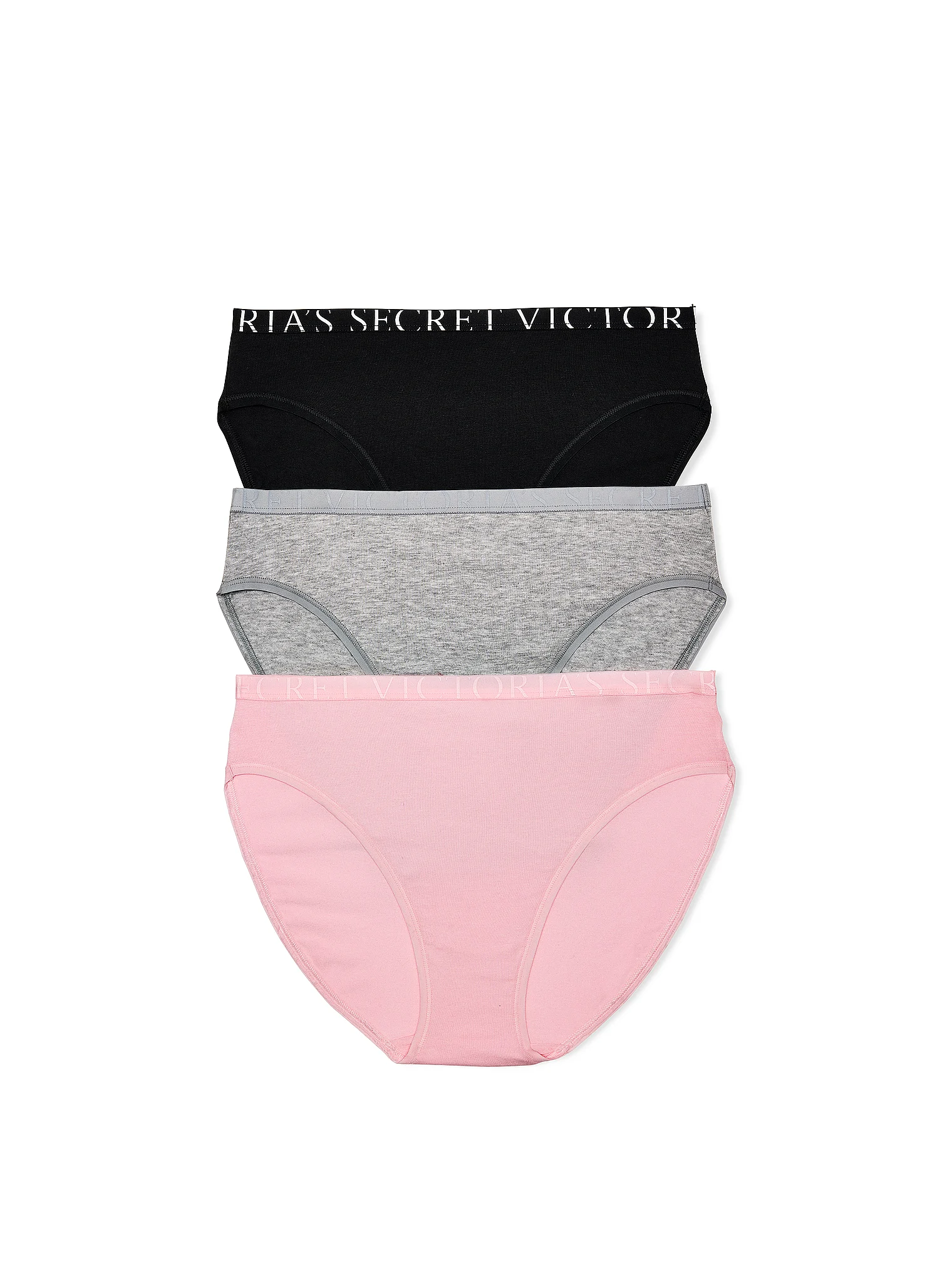 Набір трусиків 3-Pack Exploded Logo Stretch Cotton High-Leg Brief Panties