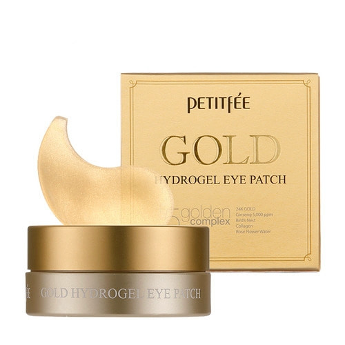 Гідрогелеві патчі для очей з золотим комплексом +5 - PETITFEE Gold Hydrogel Eye Patch 60шт