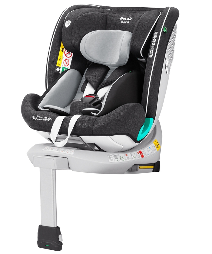 Автокрісло CARRELLO Revolt від 40 до 150 см 0+1+2+3 ISOFIX Harbor Grey