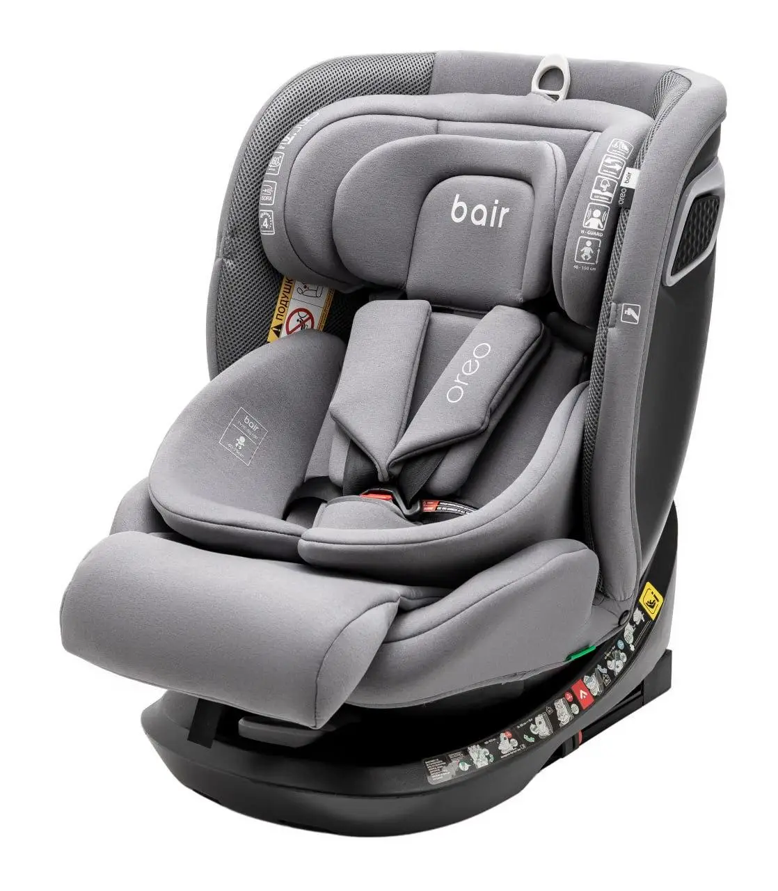 Автокрісло Bair Oreo 360 i-size Iso-fix BO-02 graphite midnight