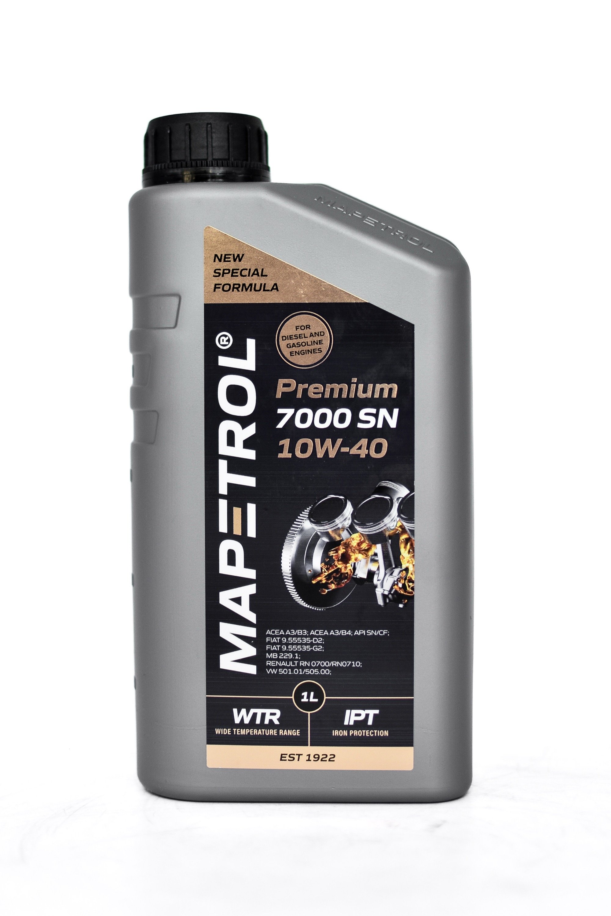 Олива моторна MAPETROL PREMIUM 7000 SN 10W-40 1L