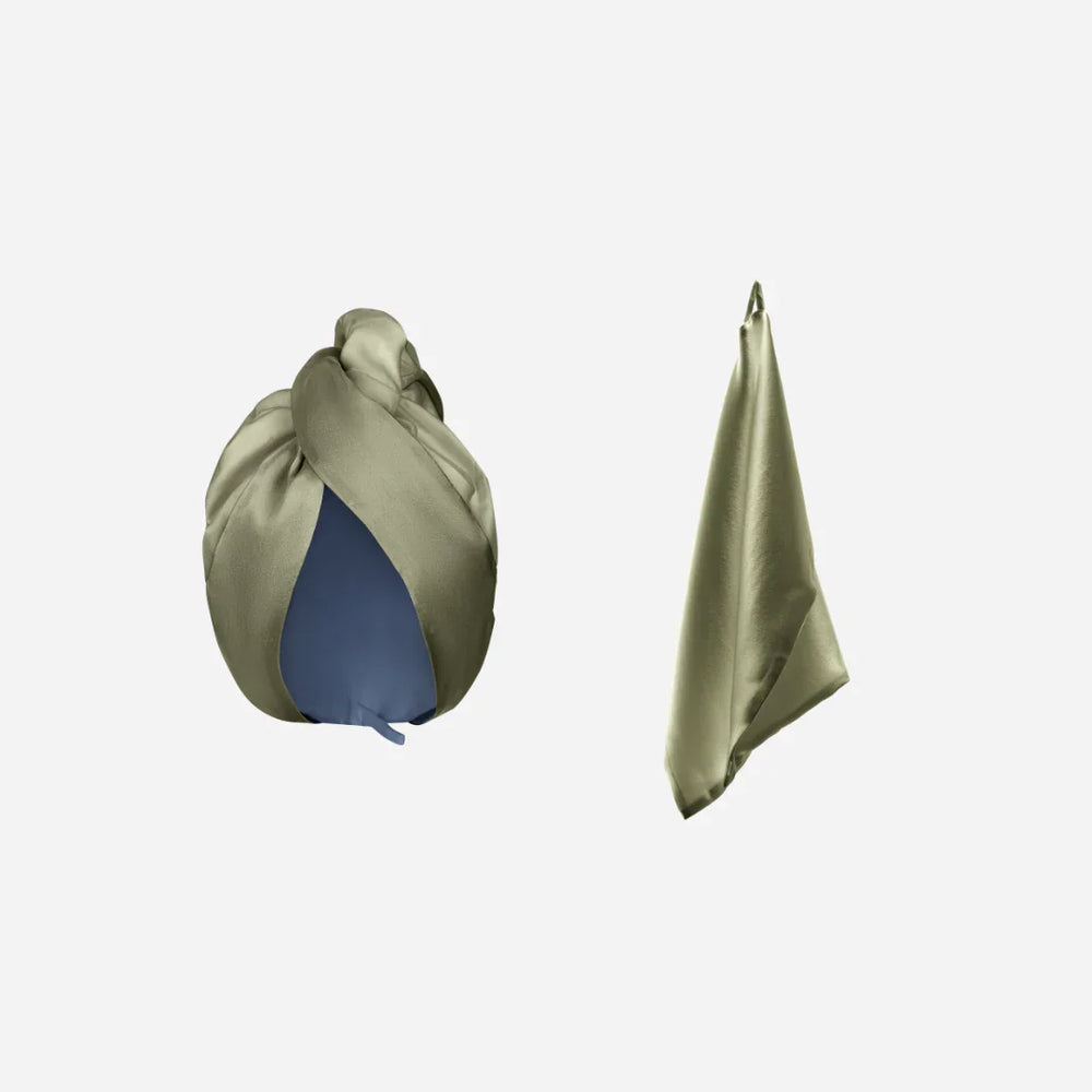 Набір для душу Shower Rituals від Molodo в оливковому кольорі