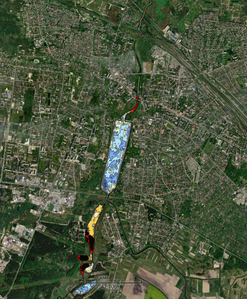 Річка Турія. Ковельське Водосховище