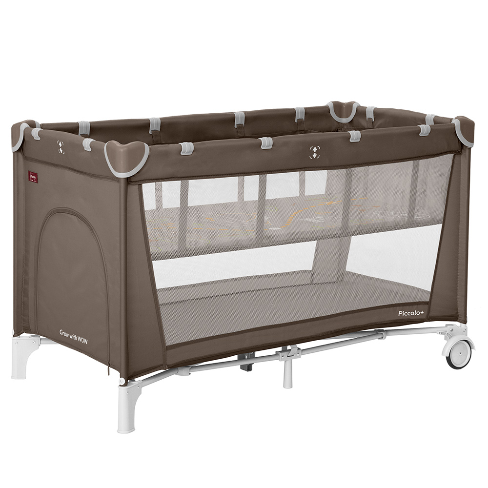 Манеж CARRELLO Piccolo+ CRL-18102 Chocolate Brown 