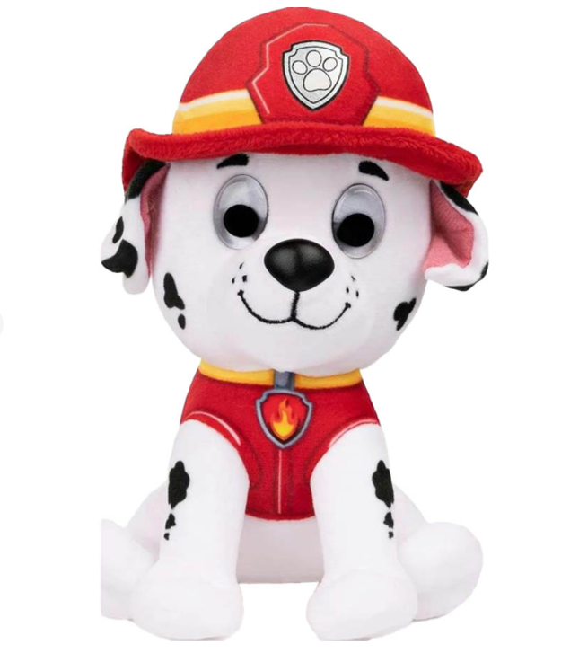 М'яка іграшка Spin Master Paw Patrol Щенячий патруль: щеня Маршал 18 см