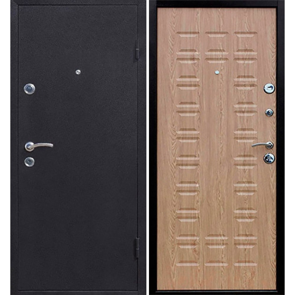 Вхідні двері Варшава метал/мдф Ялина карпатська